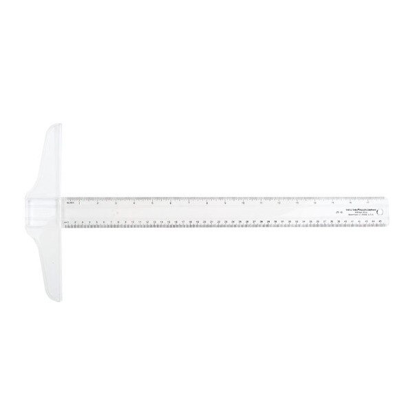 Clear T-SQUARE 18 inch